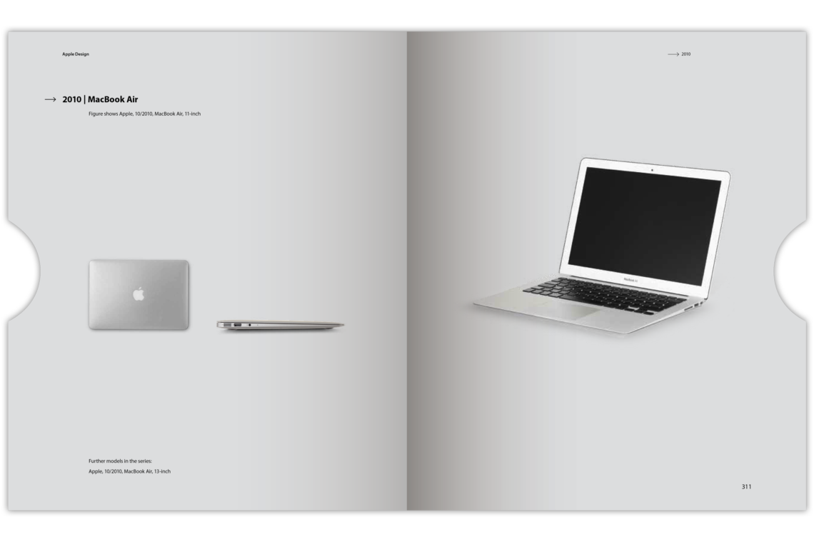 Apple Design Buch Innenseite MacBookAir