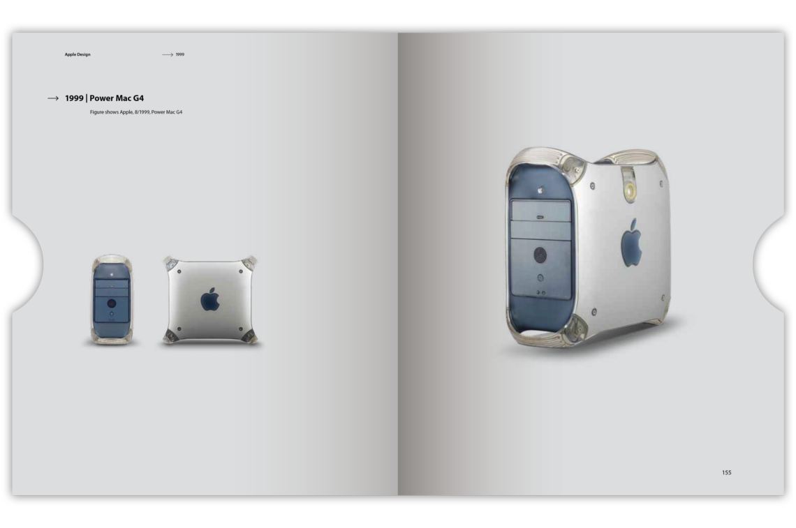 Apple Design Buch Innenseite Mac G4