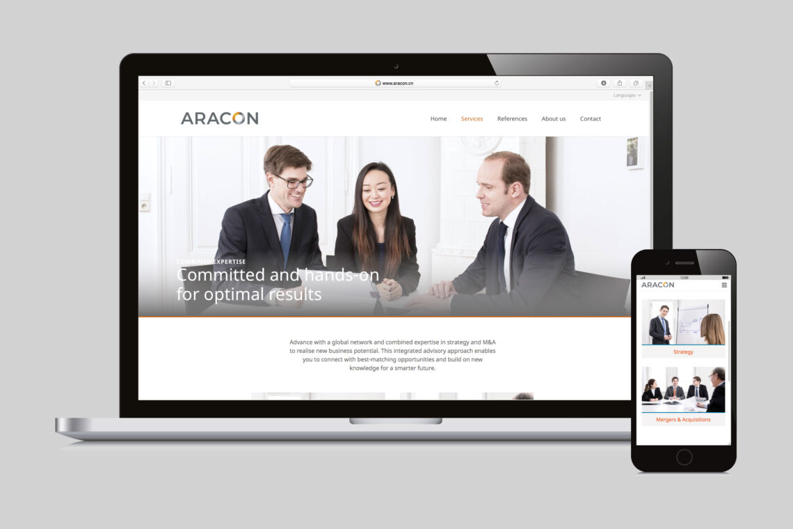 Aracon Consulting Website