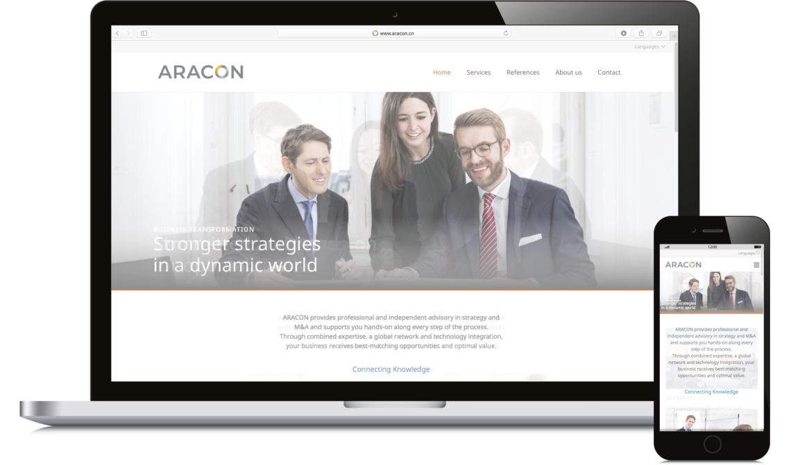 Aracon Consulting Website