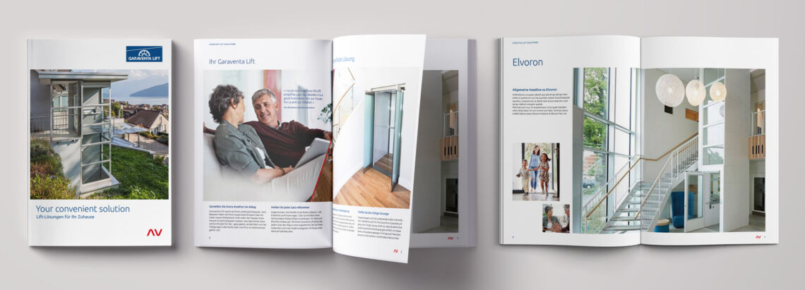 Garaventa Lift Broschüre Übersicht