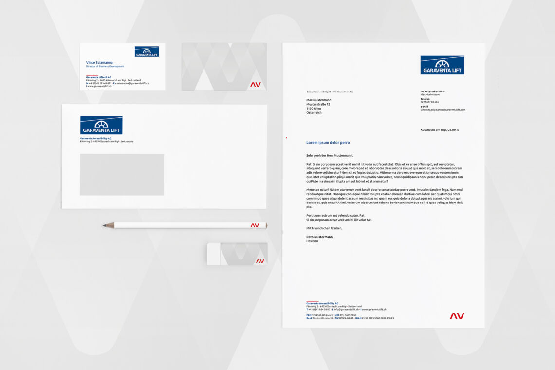 Garaventa Lift Stationery