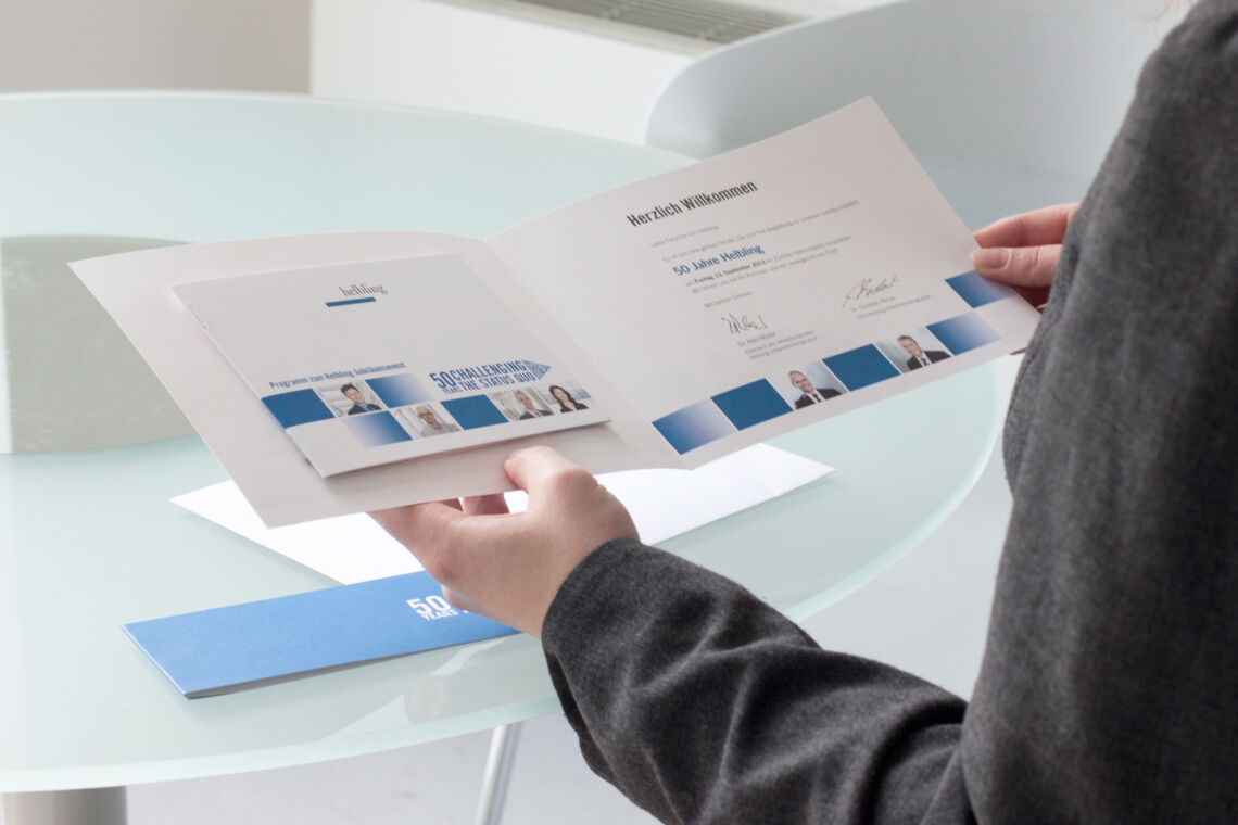 Helbling Einladung 50-Jahre Helbling