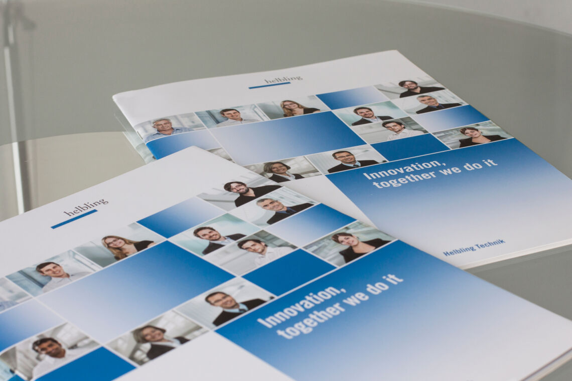 Helbling Imagebroschüre Titel