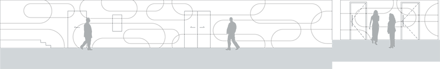 Minute Medical Branding Ordination Wände