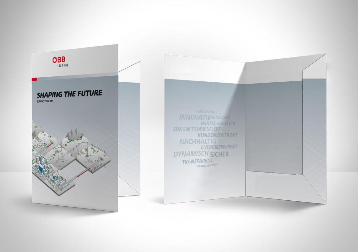 ÖBB Infra Bahnsysteme Vertriebsmappe