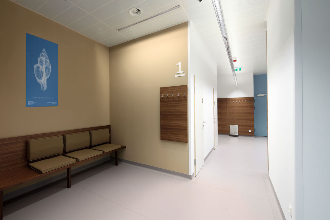 Radiology Center Ordination Wartebereich