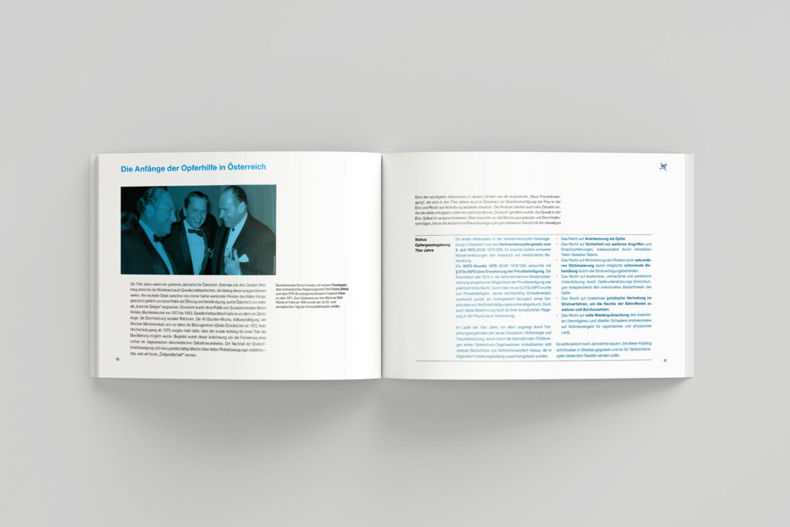 Weißer Ring Festschrift 40 Jahre Kapitel Anfänge Opferhilfe