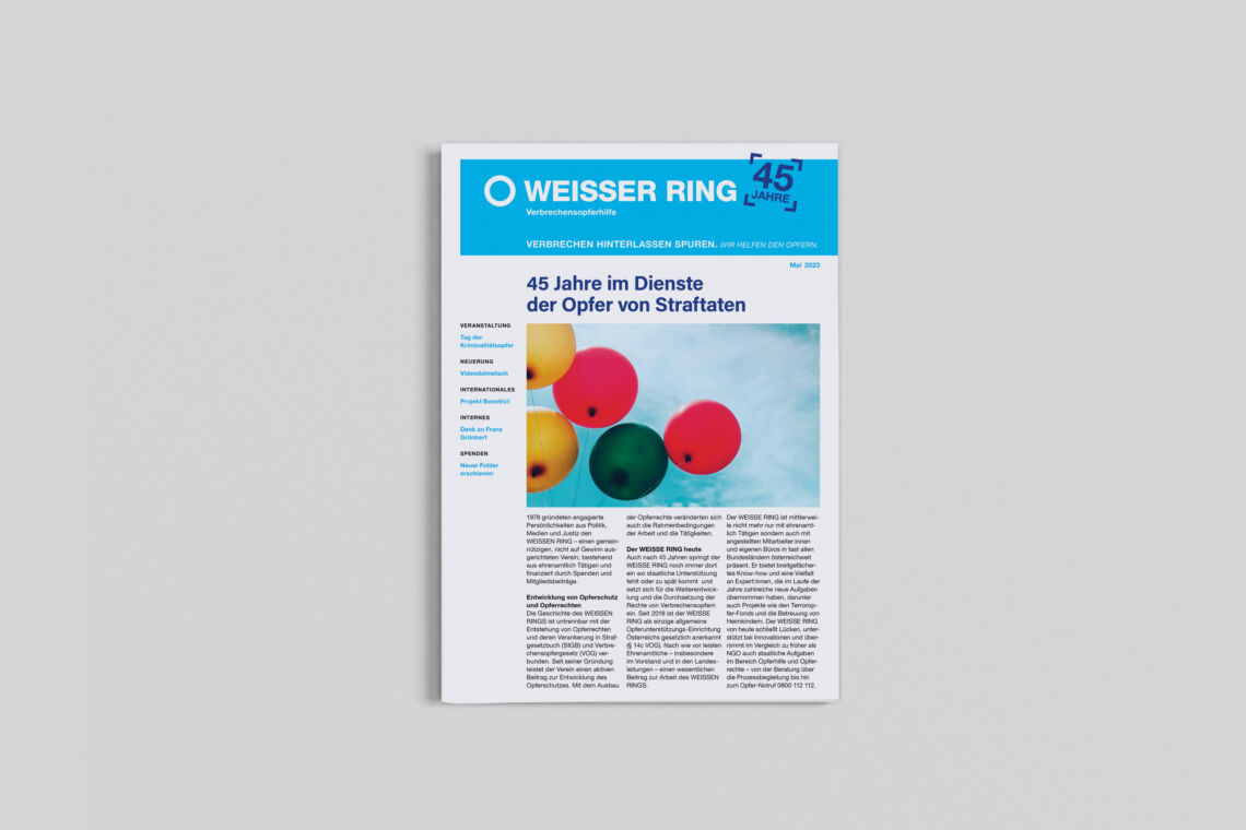 Weißer Ring Zeitung Titel