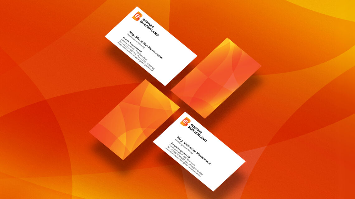 Energie Burgenland Visitenkarten